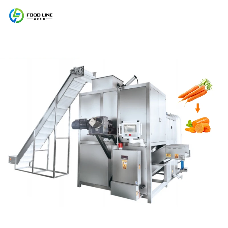 Industrial Ginger Washer Peeler Sweet Potato Washing Peeling Machine Trusted Commercial Vegetable Processing EquipmentCustomize