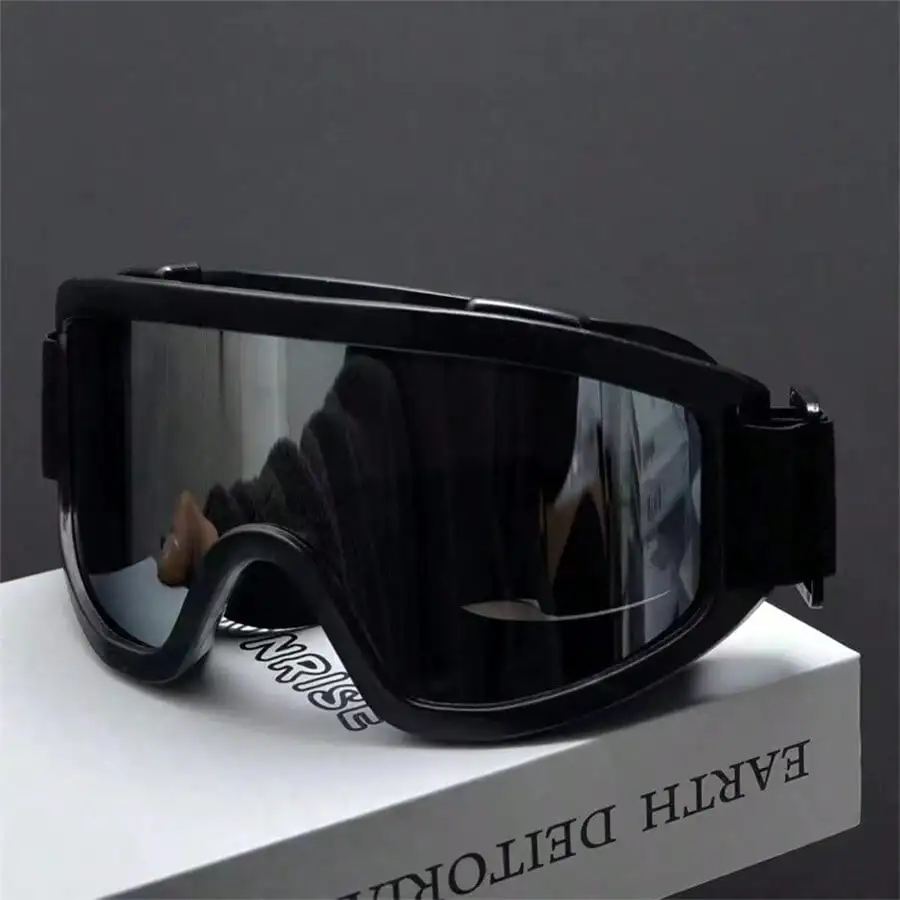 New Outdoor Sports Skiing Goggles, Adult Snow Windproof Goggles, Cold Proof Goggles, Skiing And Mountaineering Goggles, Unisex Motorcycle Riding Windproof And Anti Goggles, Outdoor Sports Snow