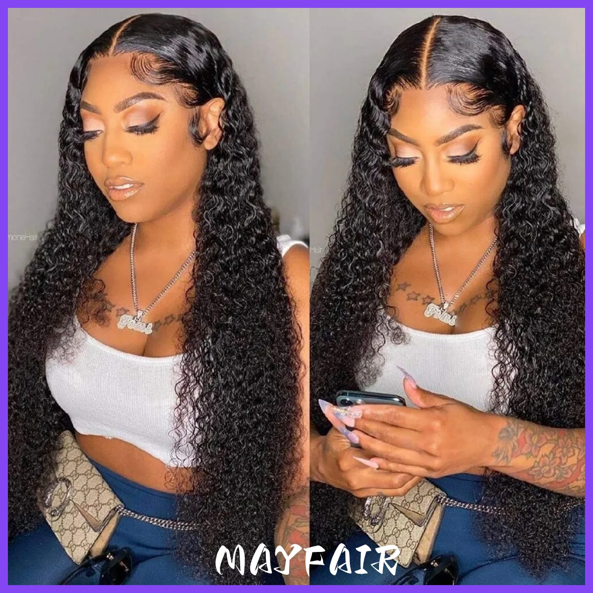 

Brazilian Kinky Curly Human Hair 13x6 Lace Front Wig Jerry Curl HD Frontal Wigs 24 26 28 30INCH Long 4x4 Closure Wig Pre Plucked