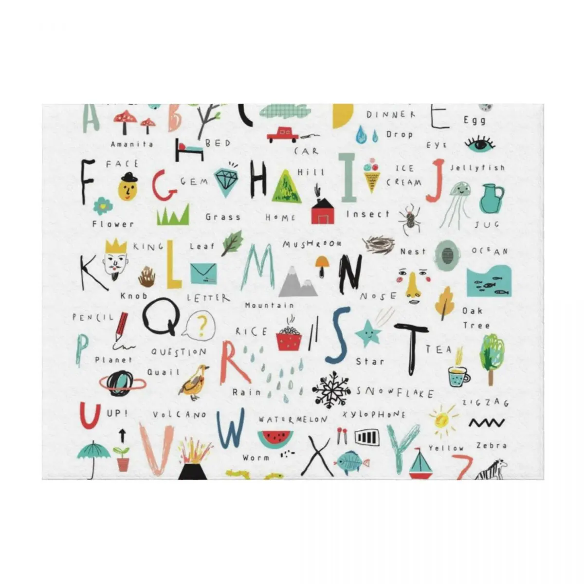 

ABC Throw Blanket Decorative Throw Sleeping Bag christmas decoration Thermals For Travel Blankets