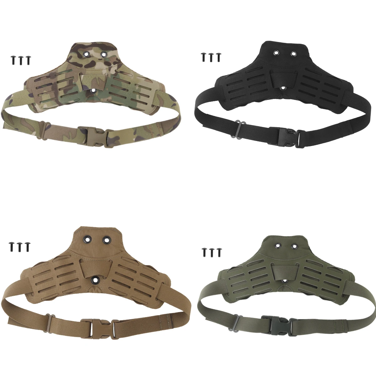 Tactical Hunting Drop Leg Platform Molle Leg Adapter Low Ride Belt Loop Platform ARC Thigh Side Holster Pad Fit UBL MHA QLS view 2