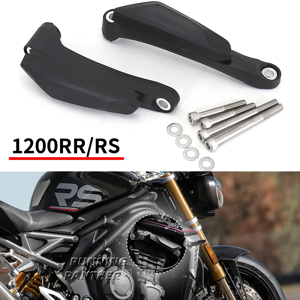 NEW Motorcycle Engine Guard Frame Slider Anti Drop Falling Crash Protection Cover Kit For Speed Triple 1200 RS RR 1200RS 1200RR