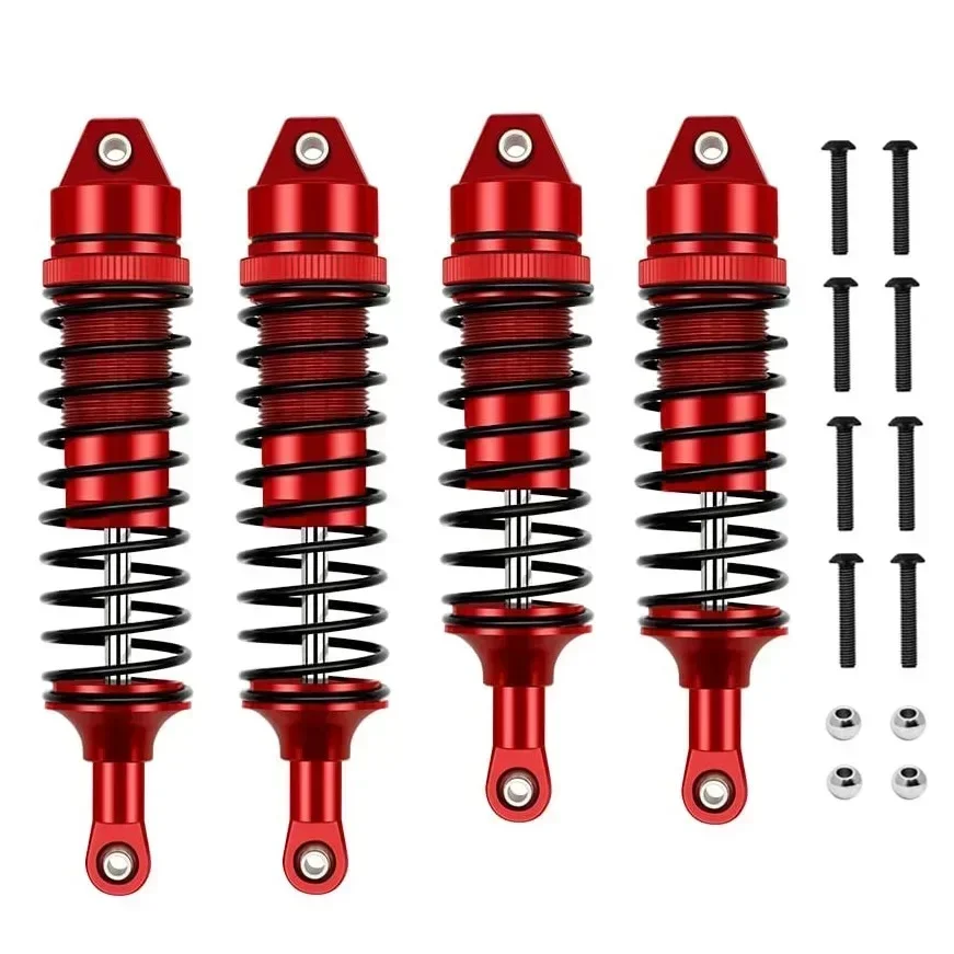 Metal Front and Rear Shock Absorber For Traxxas Slash 4X4 VXL 2WD Rustler Stampede Hoss 1/10 RC Car Upgrade Parts