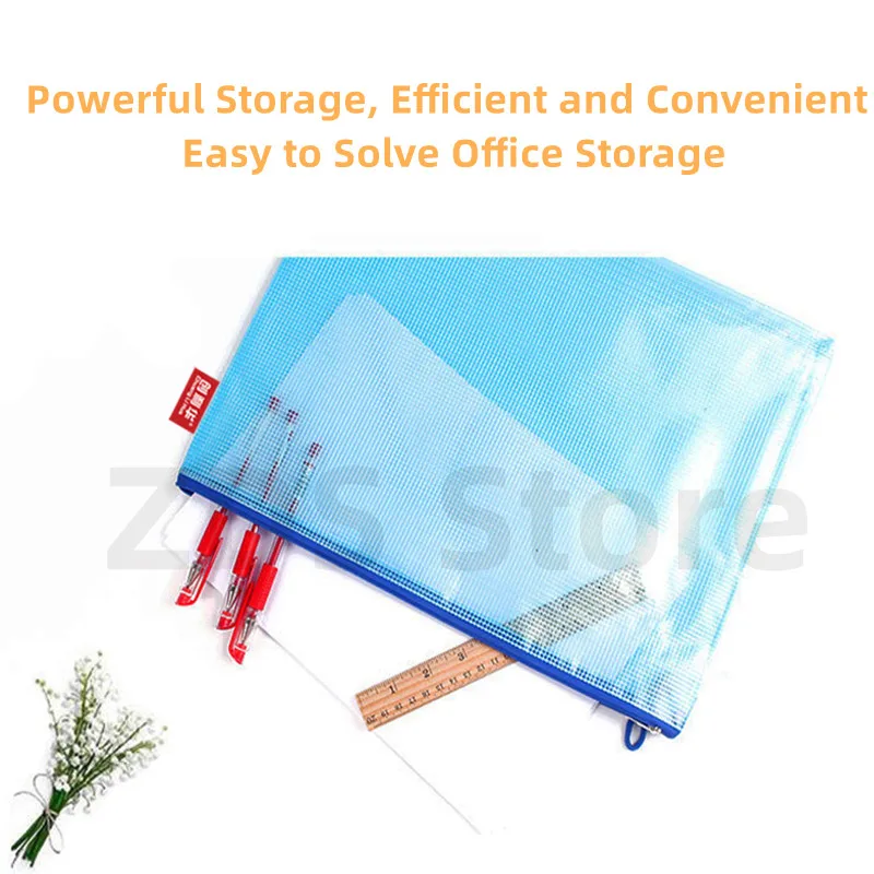 A4 Specification10PCS Large Capacity Waterproof storage Document Bag