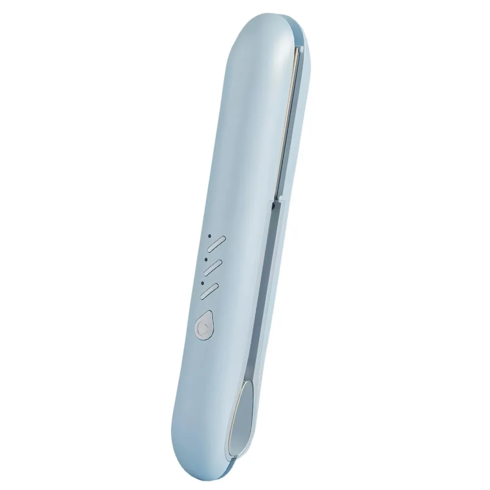 

Новый беспроводной выпрямитель для волос 2 в 1, перезаряжаемый, с 3 настройками температуры, выпрямитель, утюжок типа C, мини-щипцы