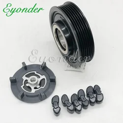 A/C Compressor Clutch Pulley for AUDI Q7 VW TOUAREG PORSCHE CAYENNE 955 PANAMERA 970 3.0 7P0820803N 7P0820803D 95512601112