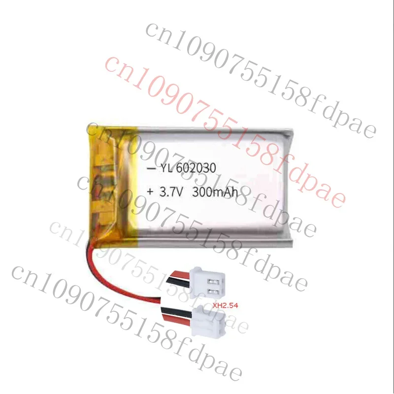 

ОК 1 шт./5 шт. 602030 3,7 В полимерный LiPo аккумулятор 300 мАч с вилкой xh2,54