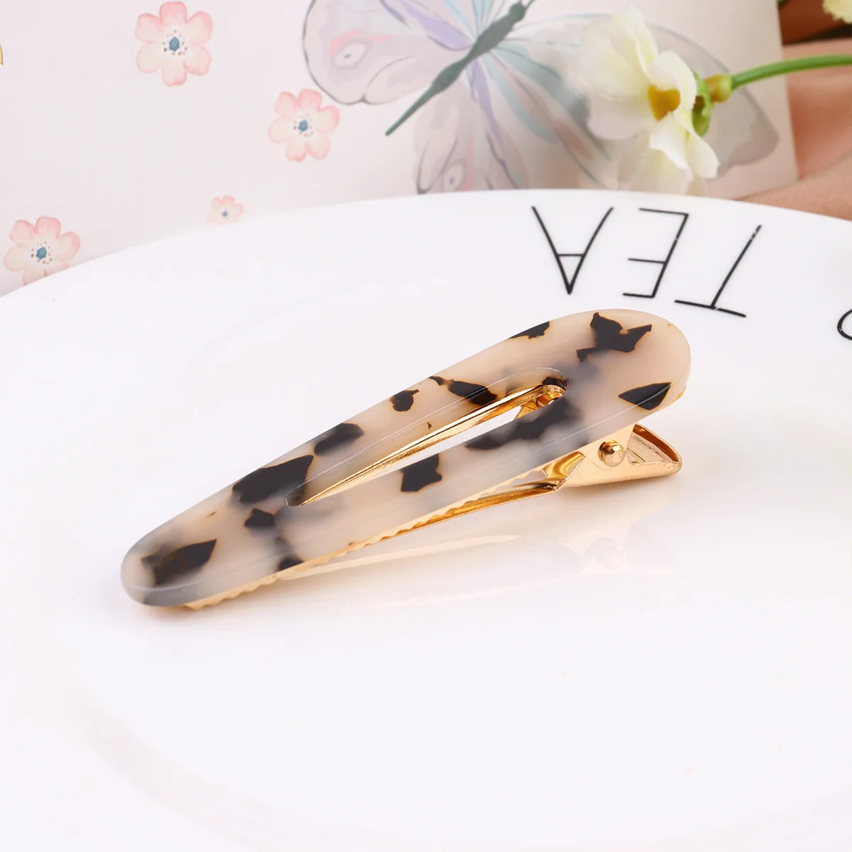 

20pcs Hair Clip Set Bead Acetic Acid Metal Lightweight Durable For Party Festival Travel Daily Use Hair Decoration Woman Girl