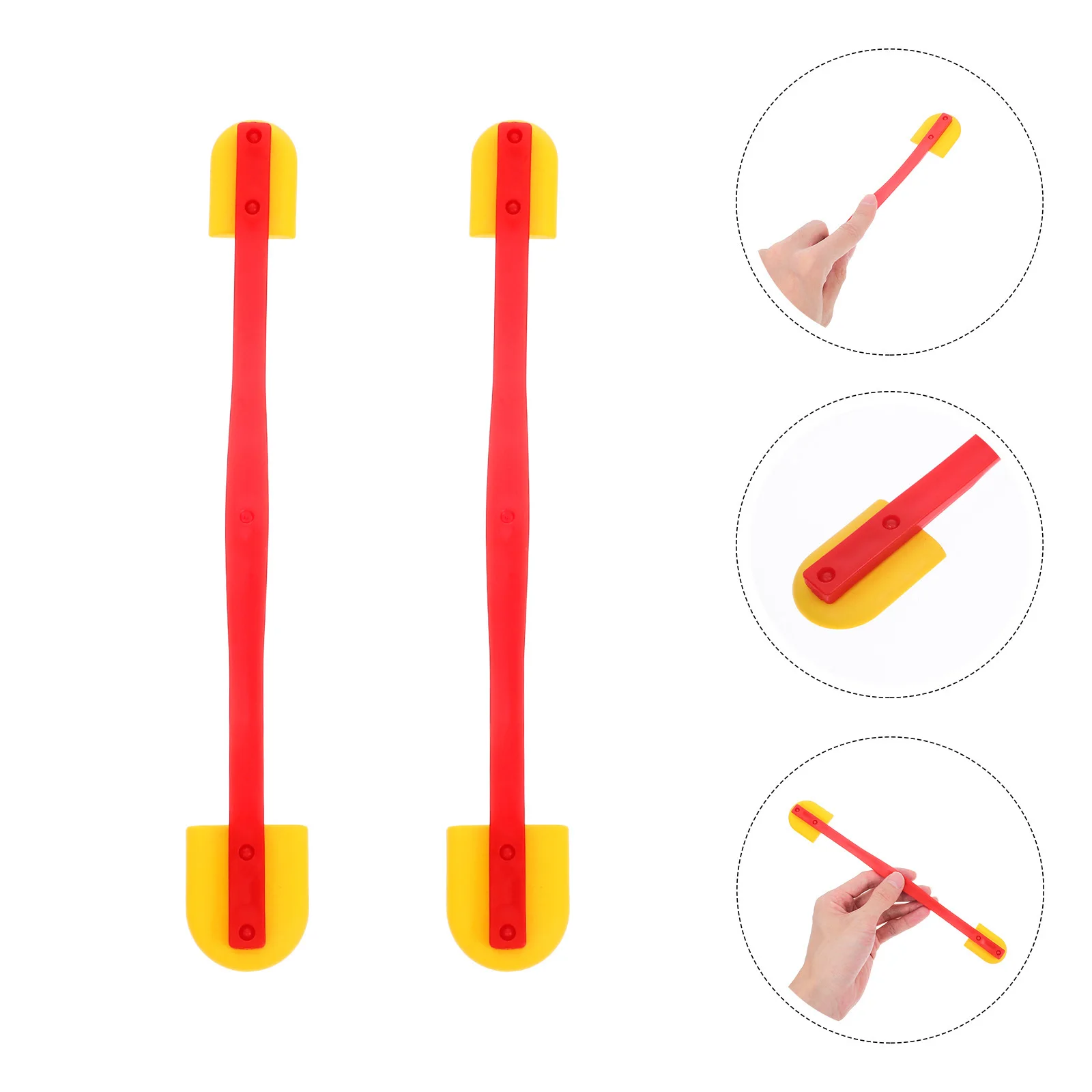 2 مجموعة السد ملاعق المطاط السد التشطيب أداة قابلة لإعادة الاستخدام السد مزيل قضيب لبلاط السيراميك اللوحات المطبخ