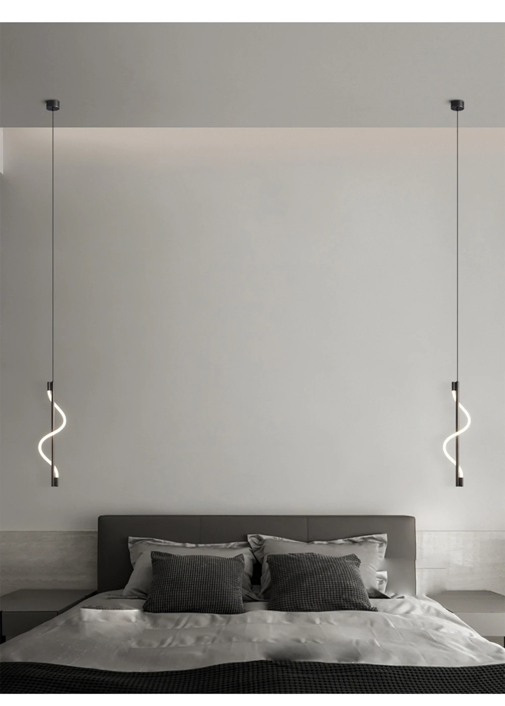 Black White Chrome Golden Chandeliers