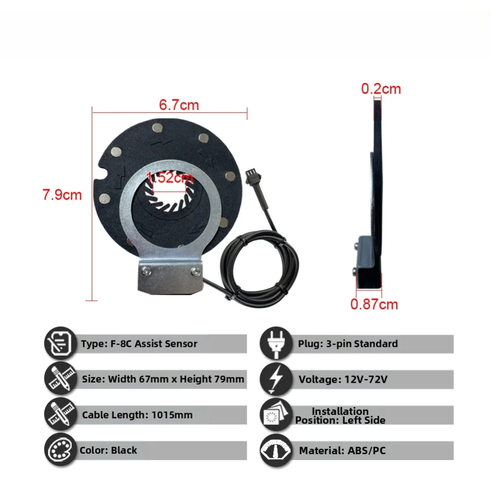 

Контроллер электрического велосипеда S966, цветной экран, 17A, 26A, 30A, усилитель дроссельной заслонки, совместимый с системами 24 В, 36 В и 48 В
