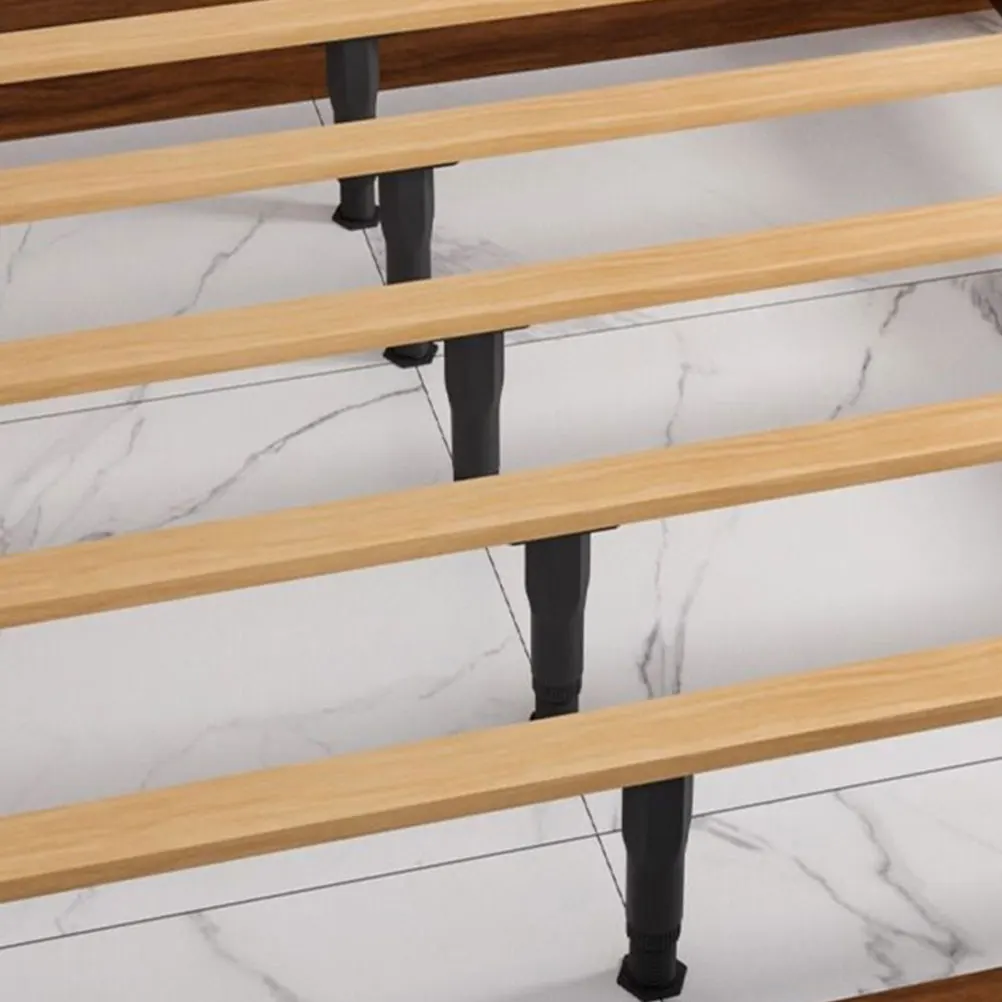 

6 Pcs Bed Frame Support Legs Adjustable Center Height Extension Foot