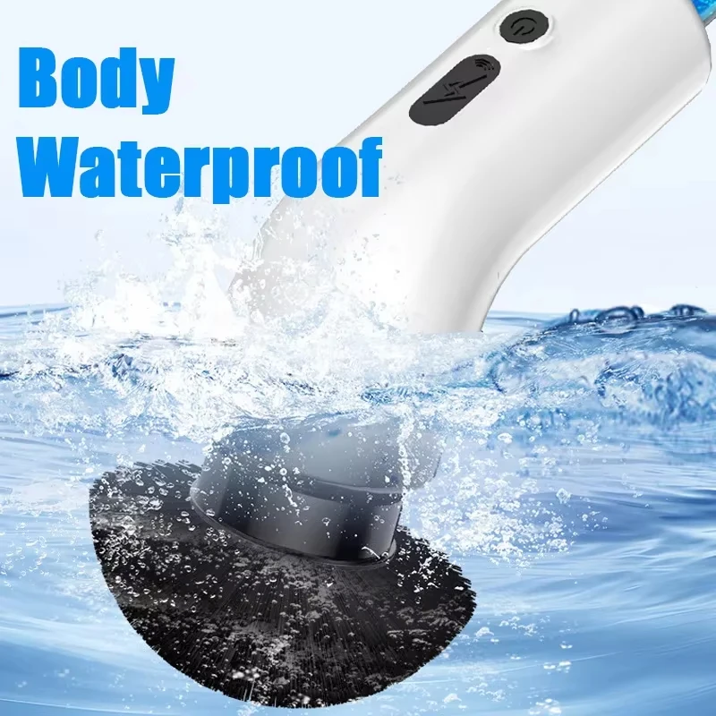 Xiaomi Electric Cleaning Brush Rechargeable Electric Loading Liquid Automatic Rotary Cleaning Bathroom Scrubber Floor Brush