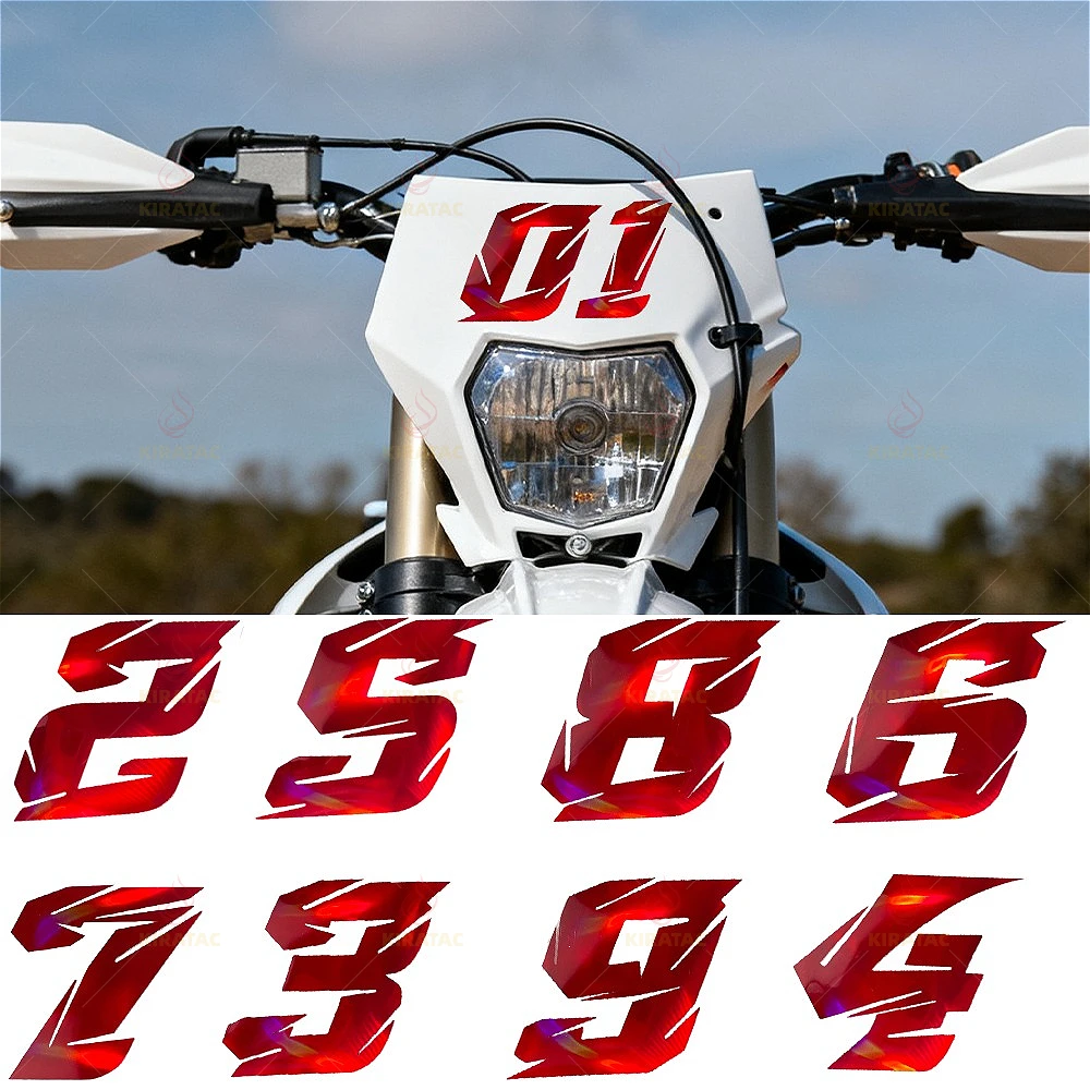 

Red Laser 5&10cm Combo Pack Motocycle Stickers Waterproof for Fuel Tank Fairing Helmet Car Window Trunk Scooter Vinyl Decals
