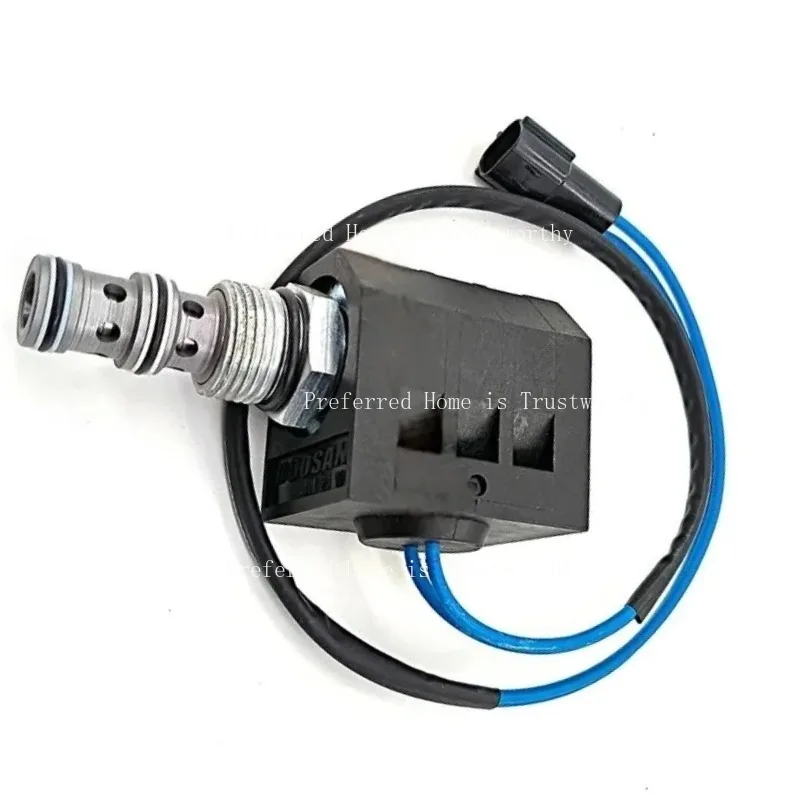 Suitable for Excavator Pilot Solenoid Valve Coil Spool, 80 150 215 220 225 300‑5‑7‑9, 1PC Hydraulic Electromagnetic Coil