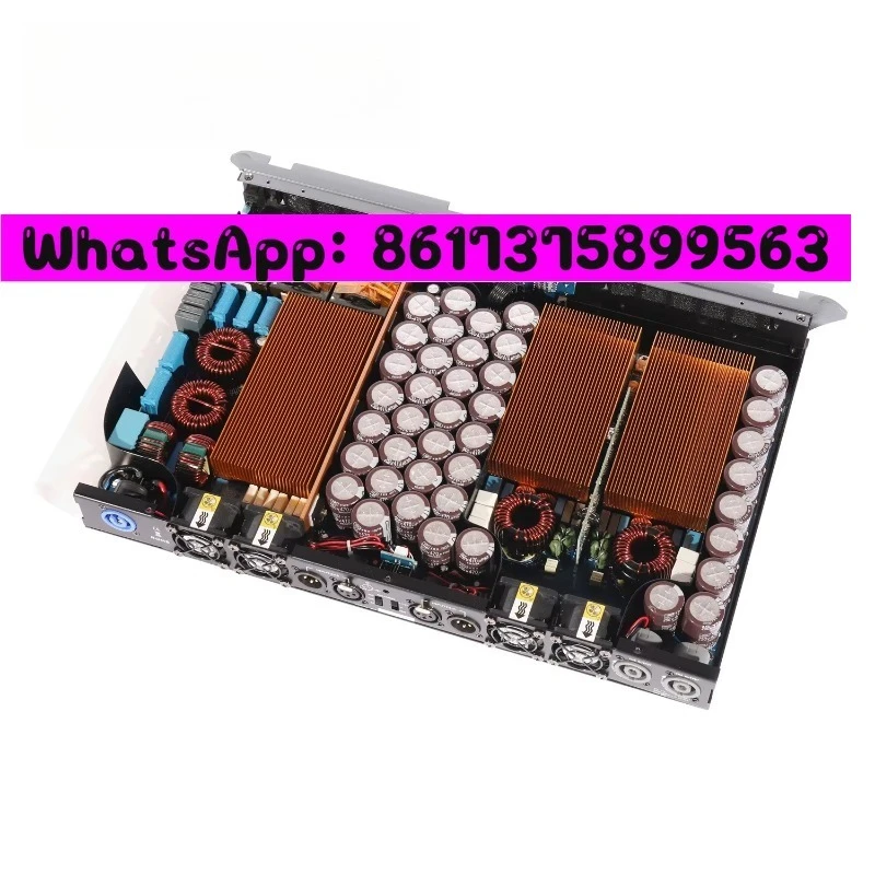 DA18K4 1U 4 Channel 18000W High Power Class D Professional Audio Amplifier for Dj Concert