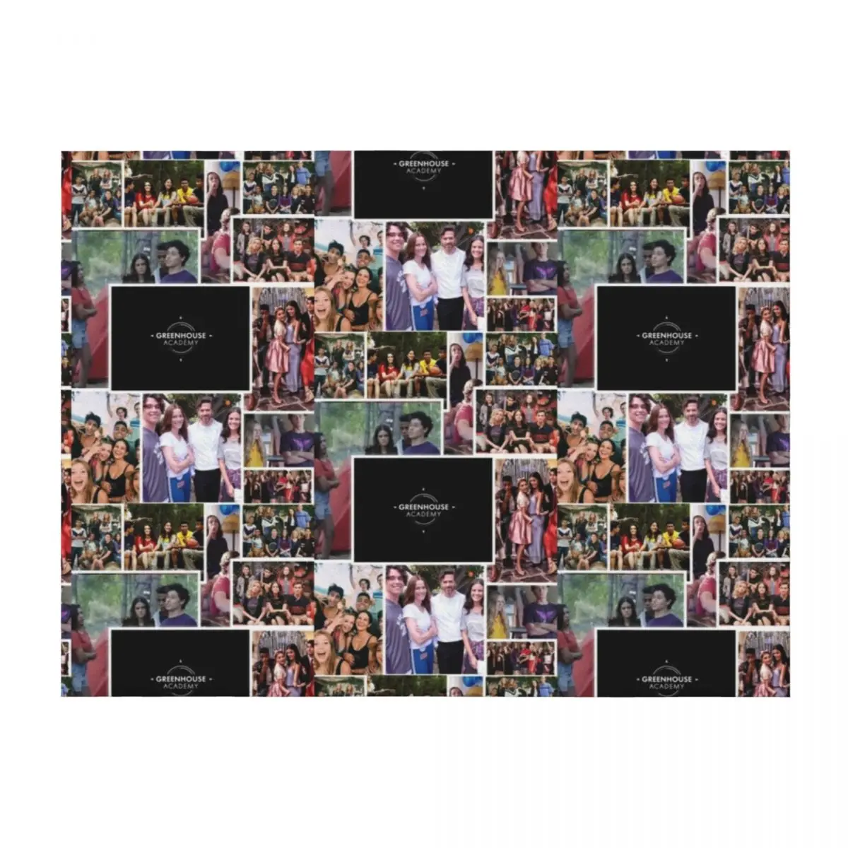 

Greenhouse Academy Collage Throw Blanket Baby Soft cosplay anime christmas decoration Blankets