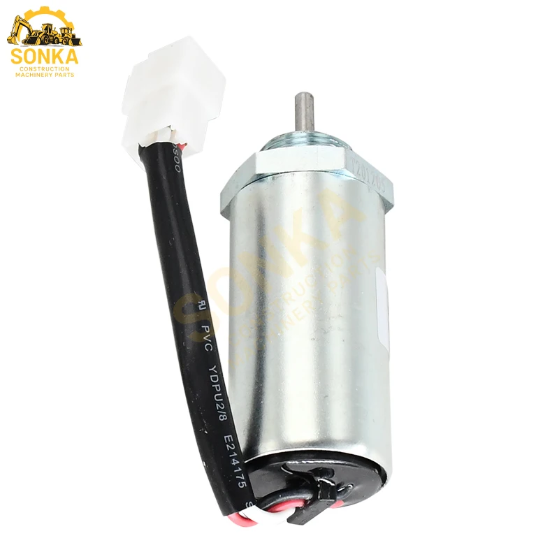 897209-1152 8972091152 897329-5680 8973295680 Stop Solenoid Fuel Shutoff For Hitachi Engine 4le1 4le2 Ex55