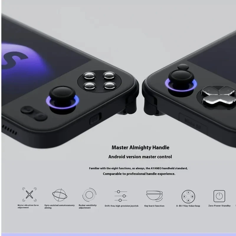 Rilis Baru AYANEO Pocket S G3XGen2 Konsol Game Konsol Game Android Layar Tanpa Batas 6 Inci 2K Hadiah Aksesori Gamer PC