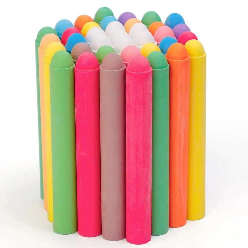 12/6Pcs Dust Free Chalk Pens Solid Non-toxic Blackboard Whiteboard Drawing Pens School Teacher Chalk Marker Office Supplies