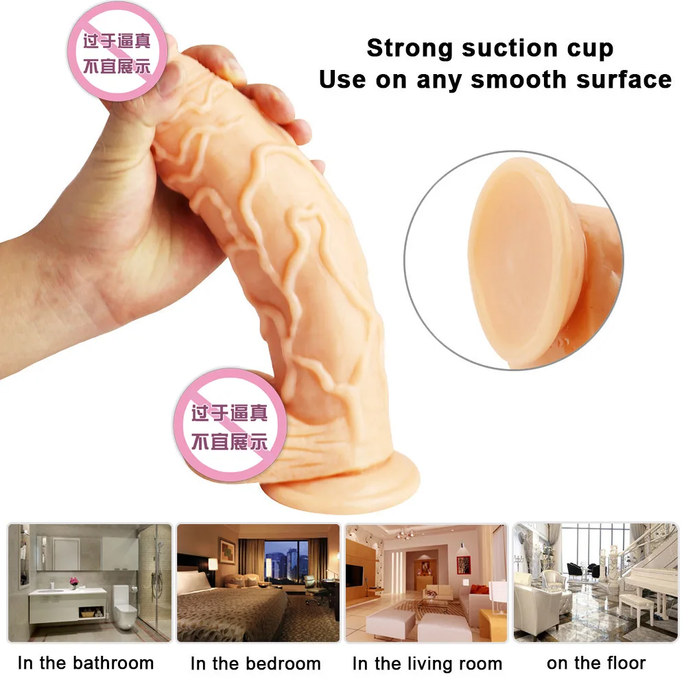 30CM long and thick simulated penis for masturbation Adult toys