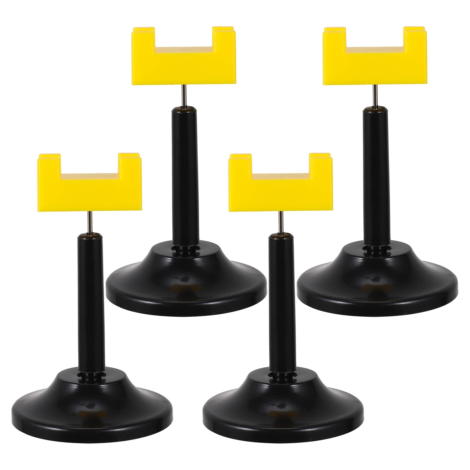 

4pcs Rotating Bracket Plastic Static Instruments Physics Friction Experiments Teaching Equipment HOLDER Science Tools