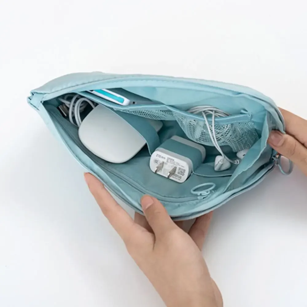 Reiskabel Organizer Tas Waterdichte make-upkit Mobiele tas Gevallen Digitale apparaten USB Gadget Lijn Datakabel Organizer
