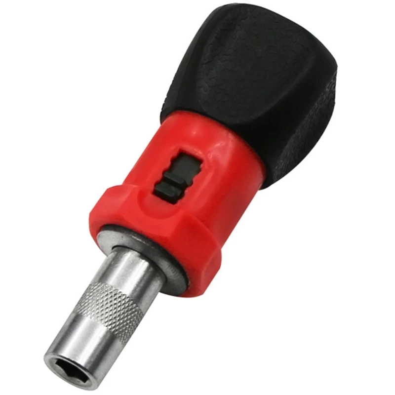 

Q2Q4 Practical Short Ratcheting Screwdriver Set Ideal for Home DIY and Professional Use with Easy Storage and Carrying