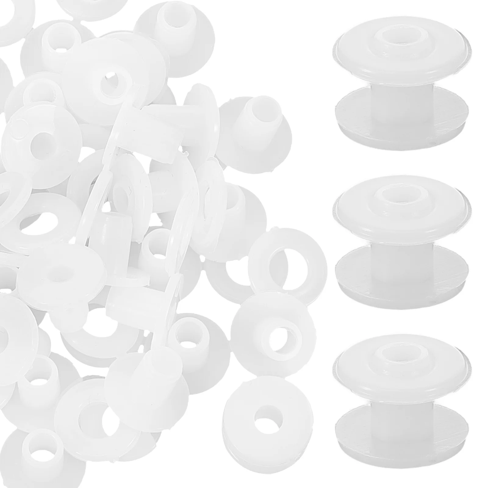 

50pcs Windmill String Buckle Durable Plastic Fastener Garden Decoration Reliable Outdoor Accessory String Windmill Fastener