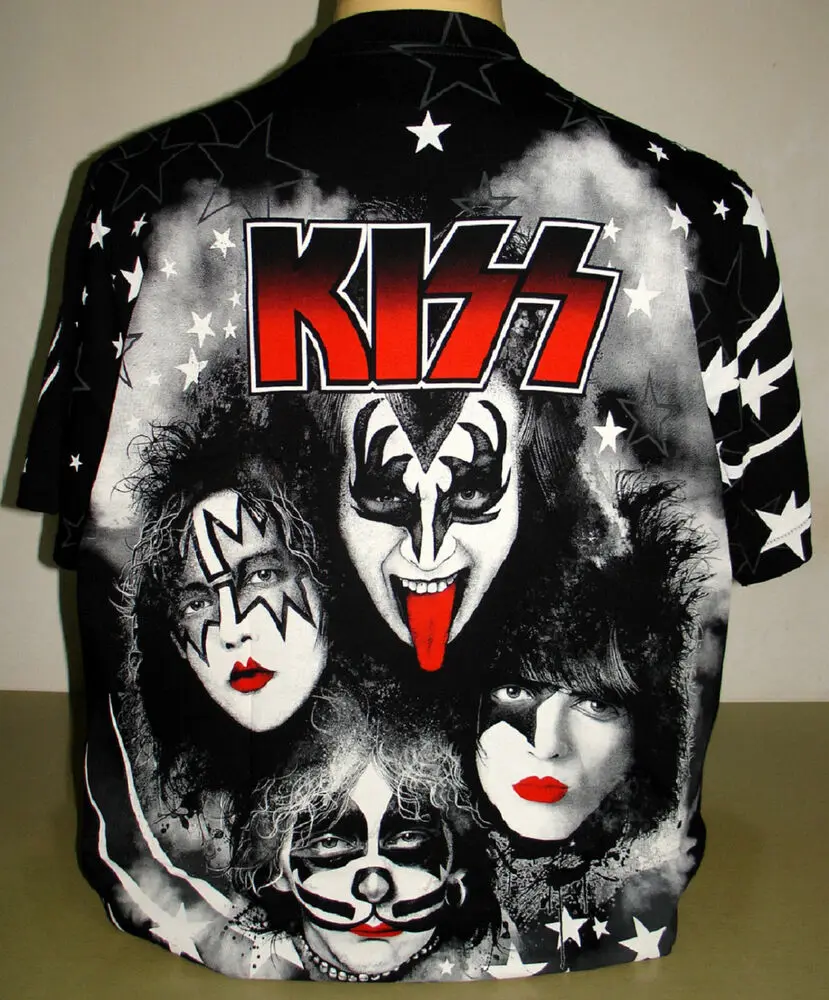 تي شيرت Summer Kiss Band 3D بطباعة كاملة للرجال والنساء، رقبة دائرية، كاجوال، تي شيرت مسامي.