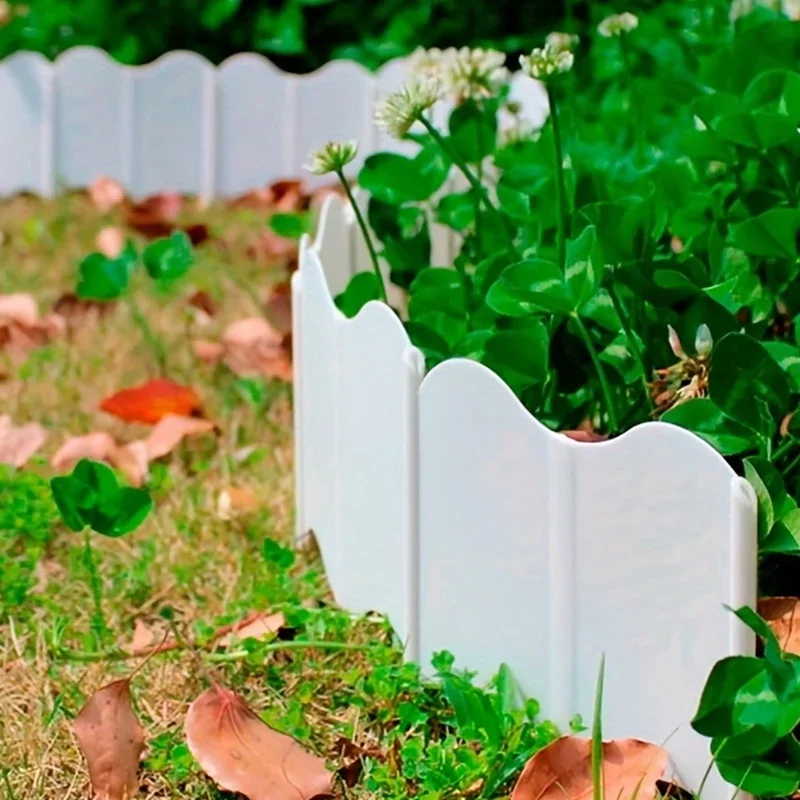 20pcs Outdoor Garden Fence - Perfect for Vegetable Gardens, Landscaping, Lawn Partition & More!
