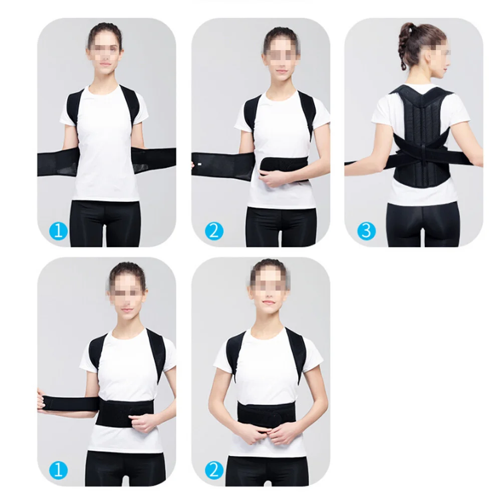 Lumbar Support Back Belt Posture Corrector Men Corrective Artifact Brace for Women Man