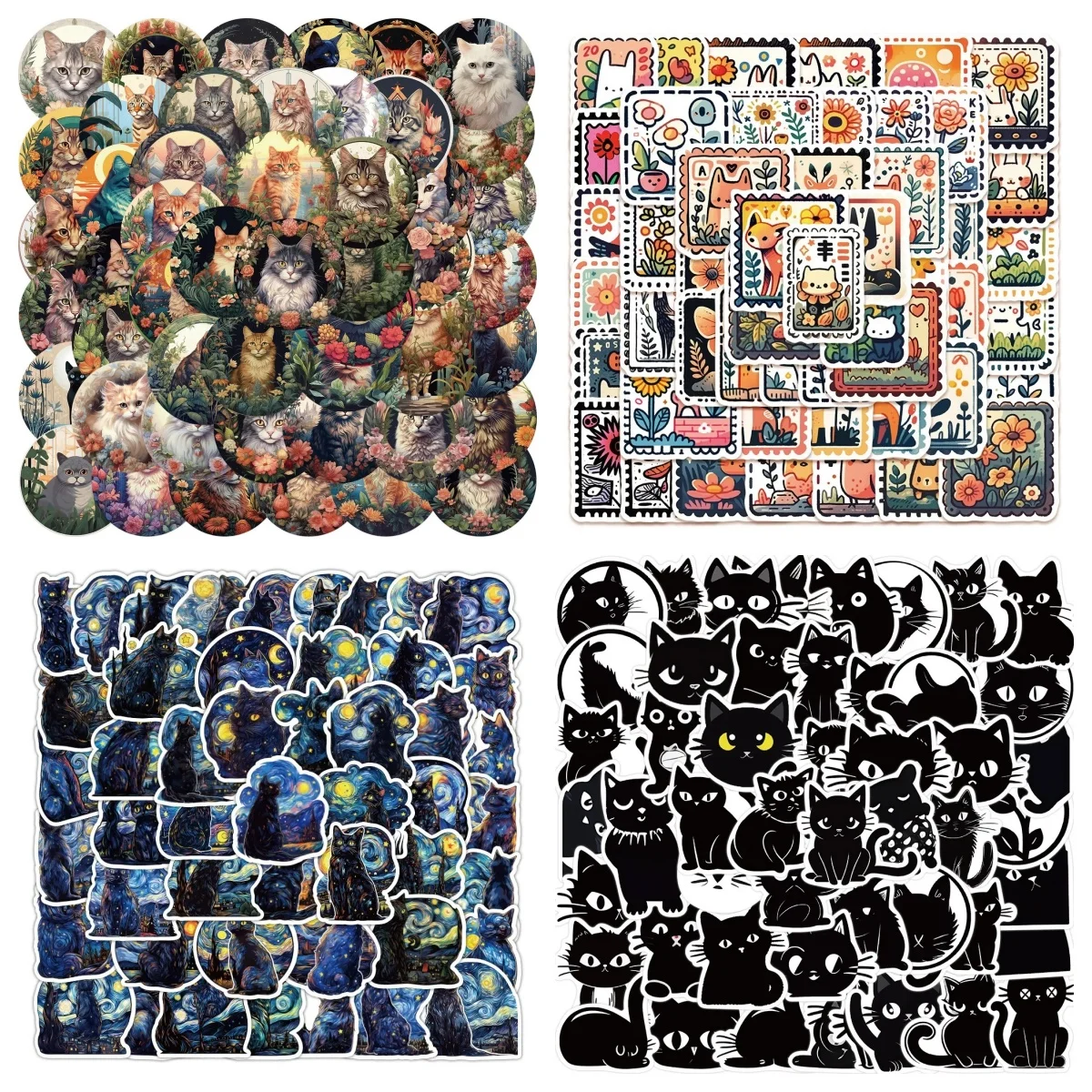 10/30/50PCS Art Painting Stickers Series Graffiti Decoration Skateboard Helmet Laptop Refrigerator Waterproof Sticker Wholesale