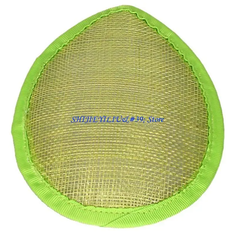 

E21F Модная основа шляпы Sinamay для вечеринок, основа для шляпы Sinamay, основа для шляпы Sinamay, основа для свадьбы или носки