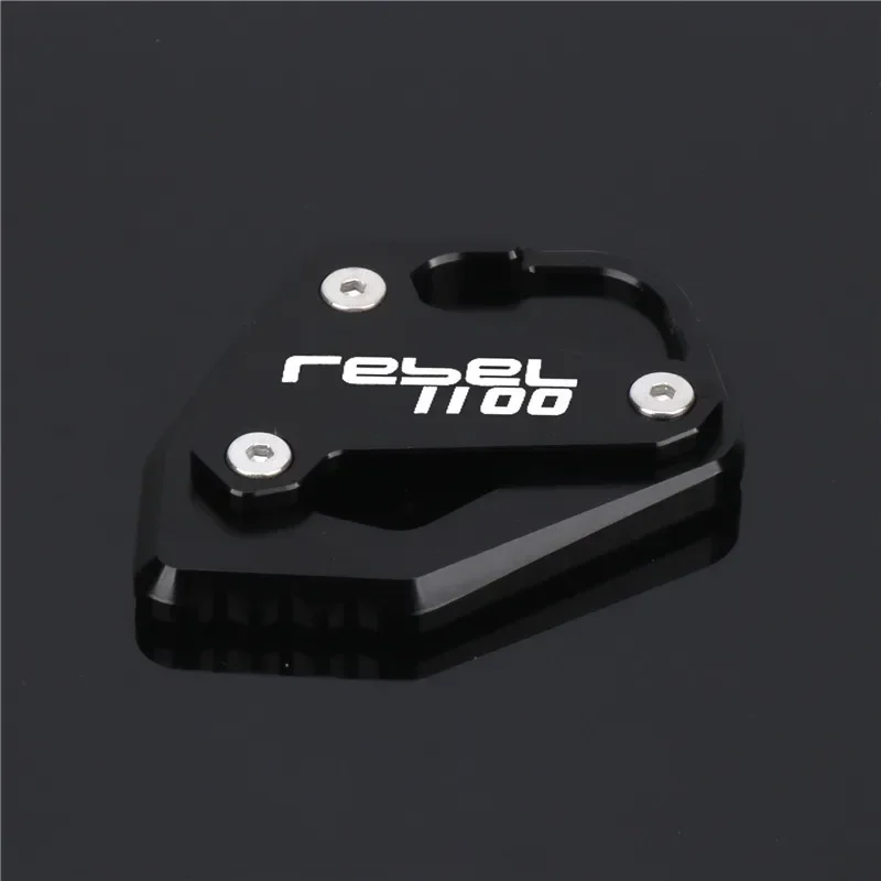 

Для HONDA REBEL CMX1100 20-23 CM1100 CMX 1100 Мотоцикл с ЧПУ алюминиевая боковая подставка пластина подставка для увеличения поддержки удлинитель