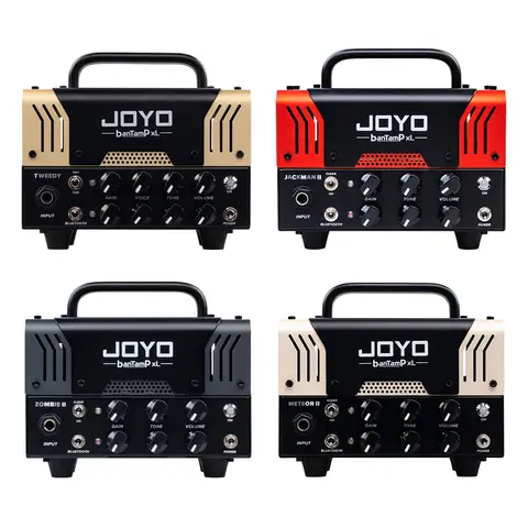 JOYO Bantamp XL 시리즈 미니 기타 앰프, 듀얼 채널 하이브리드 튜브 앰프, 전기 프리앰프, 풋 스위치 포함, 20W