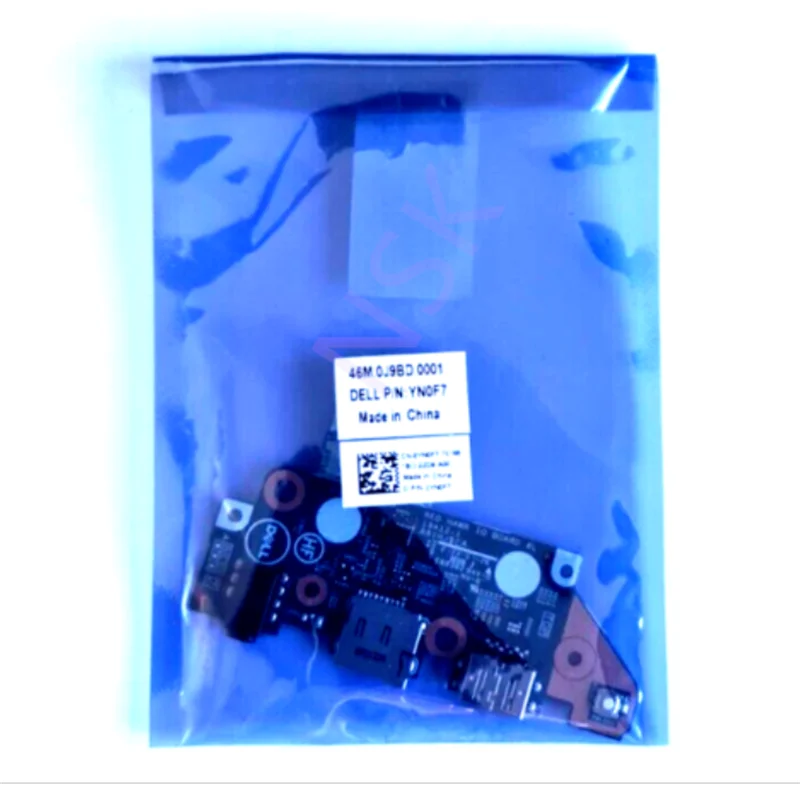 Original FOR Dell Input Output Board LATITUDE 3310 I3-8145U P/N-YN0F7  0YN0F7 100% Test Ok