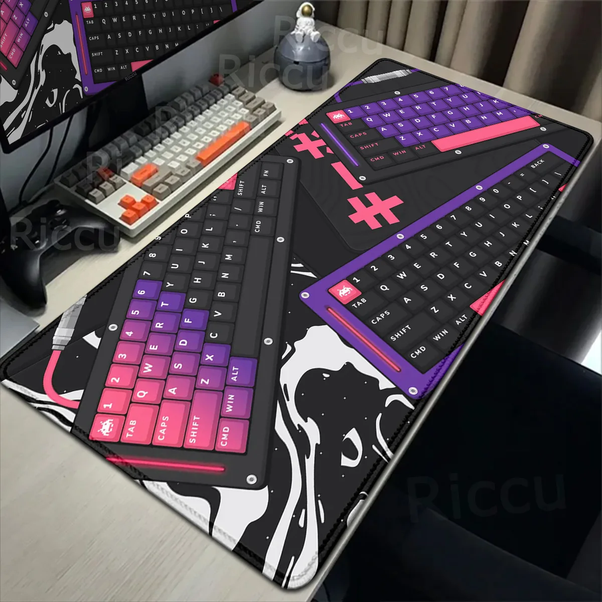 

New Japanese Suitchi Mouse Pad PC Gaming Accessories Large Tapis De Souris Mausepad Anti slip Deskmat Keyboard Alfombrilla Raton