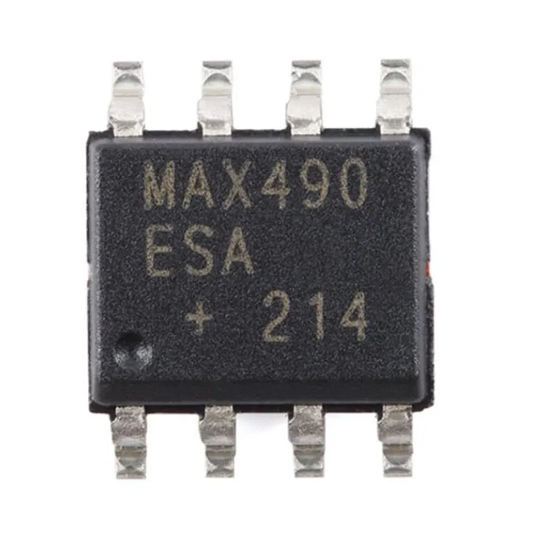 

10 шт. MAX490ESA MAX490ESA+T SOP-8 RS-485/RS-422 пластиковый защитный корпус
