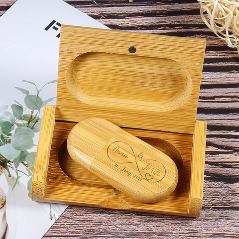 JASTER 128 ГБ деревянная USB 2.0 флешка — детальный вид товара