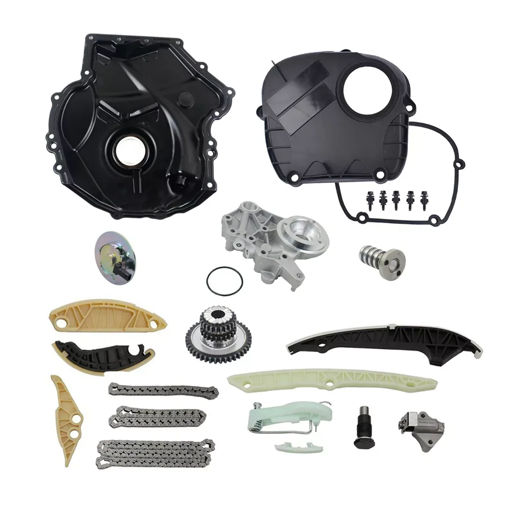 Engine Parts Timing Chain Cover Solenoid Magnet Kit Fit 2.0 L L4 GAS EA888 For Audi VW Jetta GTI A3 A4 A5 A6 Q5 Gen2 2.0L 08-13