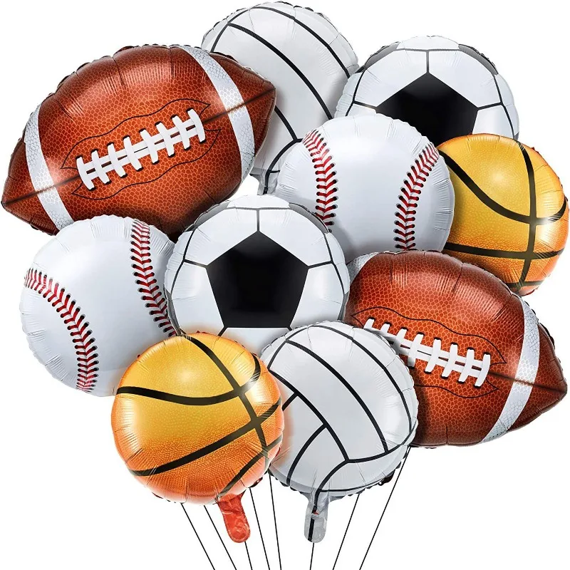 Disney Games Basketball Rugby Football Birthday Party Balloon Decoration