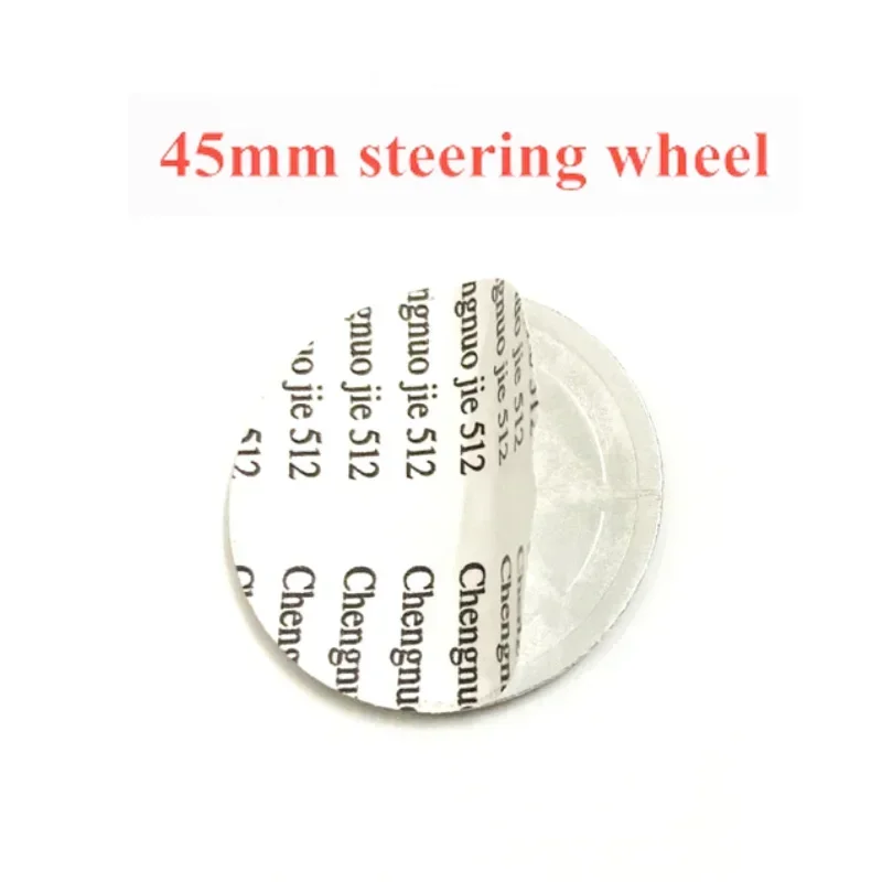 45mm Car Steering Wheel Emblem Stickers for E36 E38 E39 E87 E60 E46 E53 E90 F10 F20 F25 F30 F31 X1 X3 X5 Blue White Badge Logo