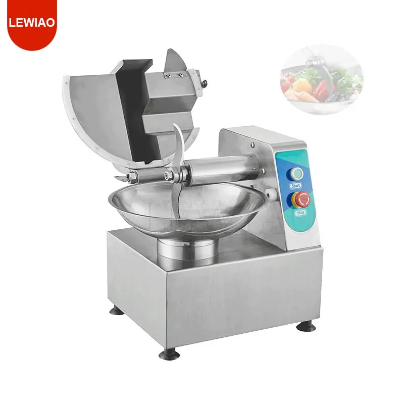 Electric Meat Grinder Food Processor Vegetable Chopper Slicer Machine Meat Slice Machine For Restaurant Butcher Shop Kitchen