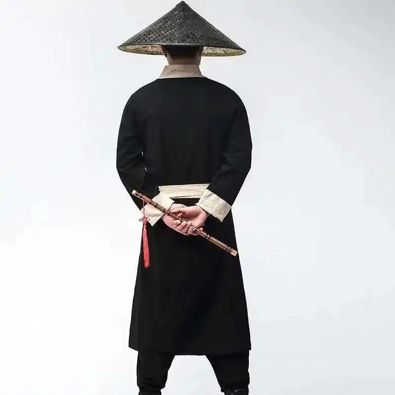 Ancient Chinese Male Hero Costume Traditional Swordsman Clothing Vintage Martial Arts Assassin Cosplay Dress Men Women Hanfu view 3