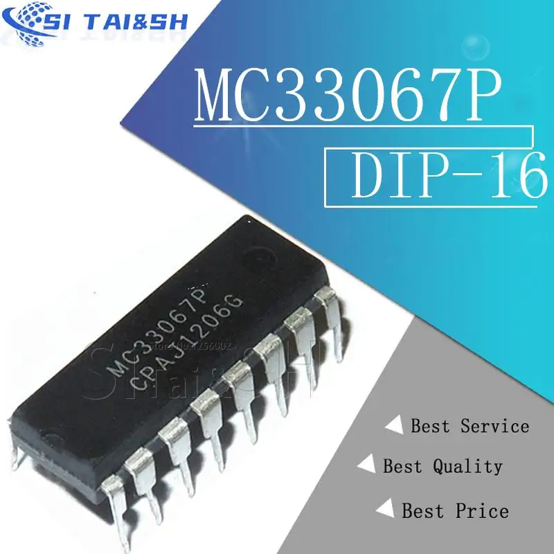 5pcs MC33067P MC33067 DIP-16 DIP MC33079P MC33079 MC34067P MC34067 MC3361BP MC3361P MC3361 MC33035P MC33035 MC2833P MC3362P