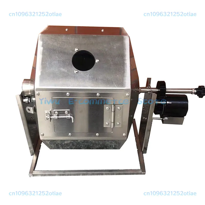09826 Electric Coffee Bean Roaster 14.5L Capacity 110V/220V Gas Direct Fire Nuts Grain Soy Bean Roasting Machine