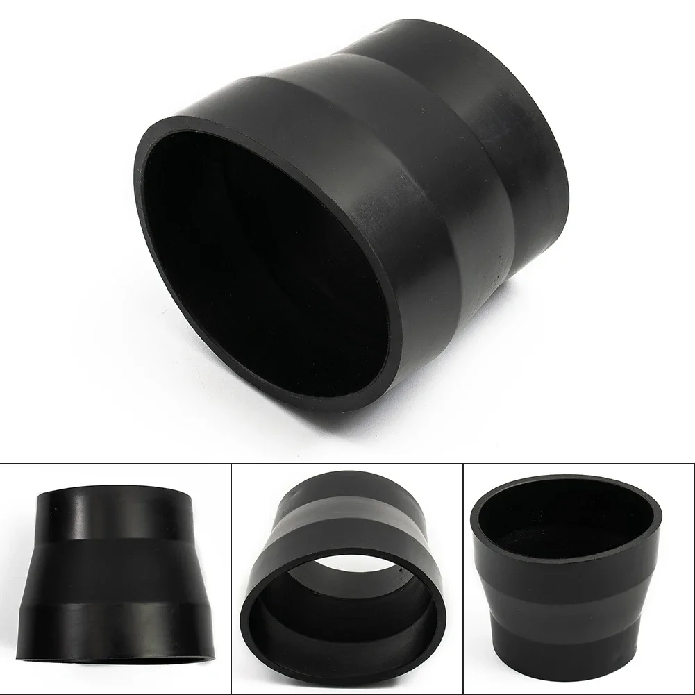 Practical Useful Air Intake Connector Hose Parts 3-2.5 Inch 76-63mm Air-Filter Black DIY Pipe Replacement Rubber