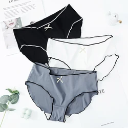 Invisible Panties Women Seamless Briefs Female Underpants Ultra-thin Underwear Panties Solid Comfortable Lingerie Ice Silk