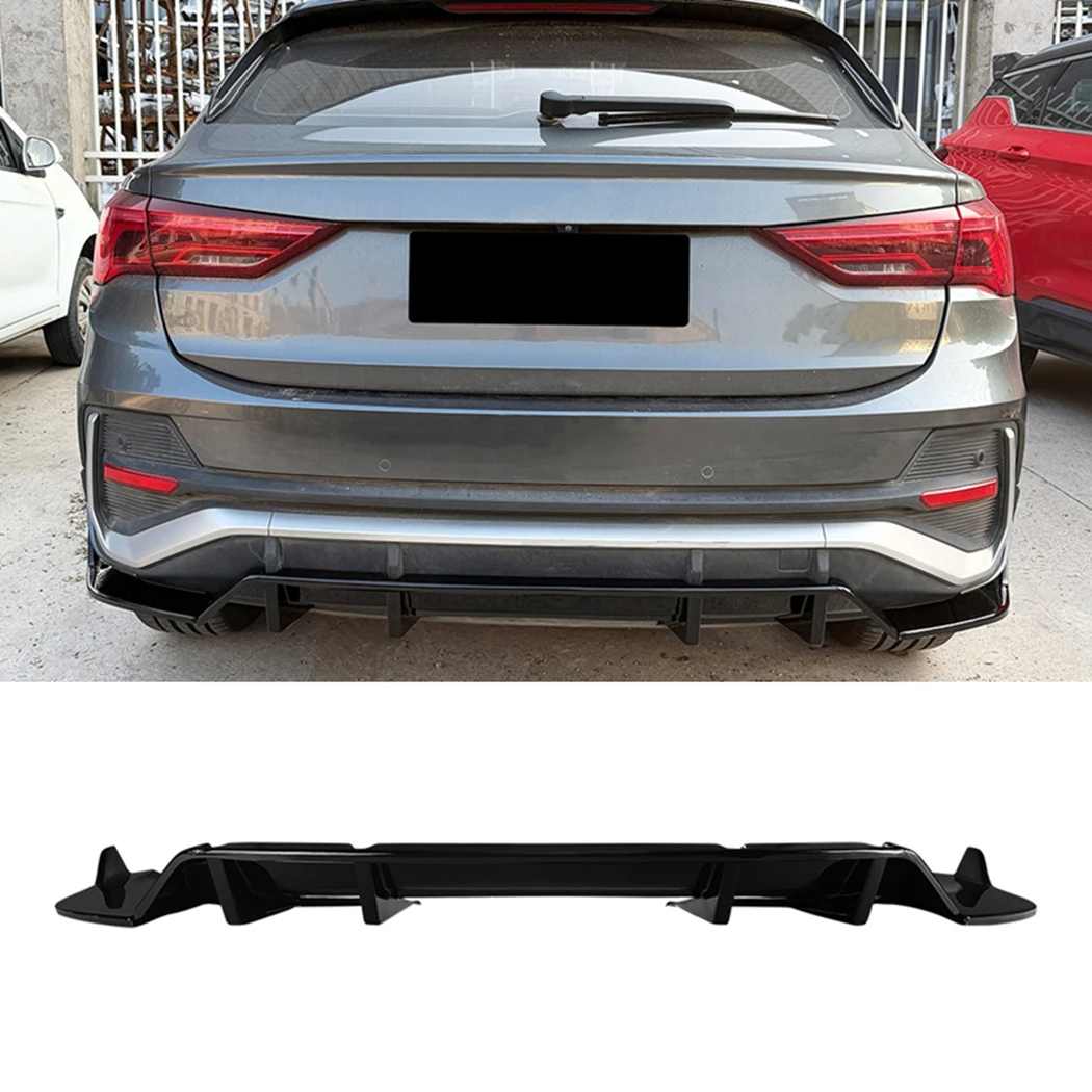 

Для Audi Q3 F3 Sportback Coupe 2019+ Задний спойлер-диффузор, малый обвес, модификация кузова